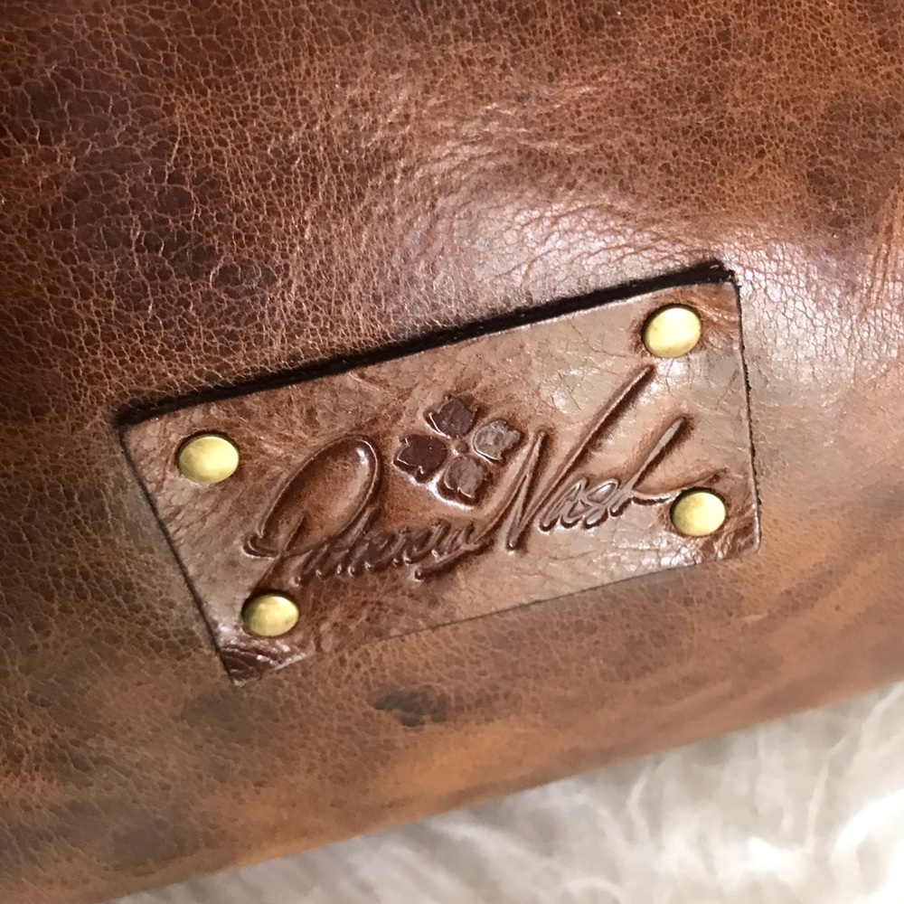 PATRICIA NASH π€ Benvenuto Leather Tote Distressed Cognac - Picture 5 of 15